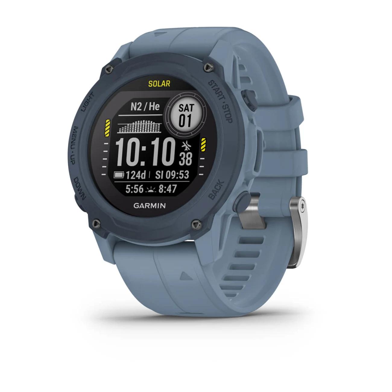 Đồng Hồ Garmin Descent G1 Solar Xanh Dương